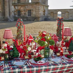 Christmas Garland Dinner Plate
