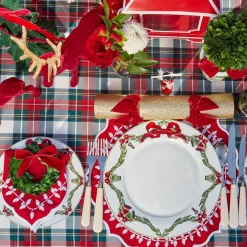 Christmas Garland Dinner Plate