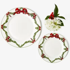 Christmas Garland Starter Plate (Set of 4)