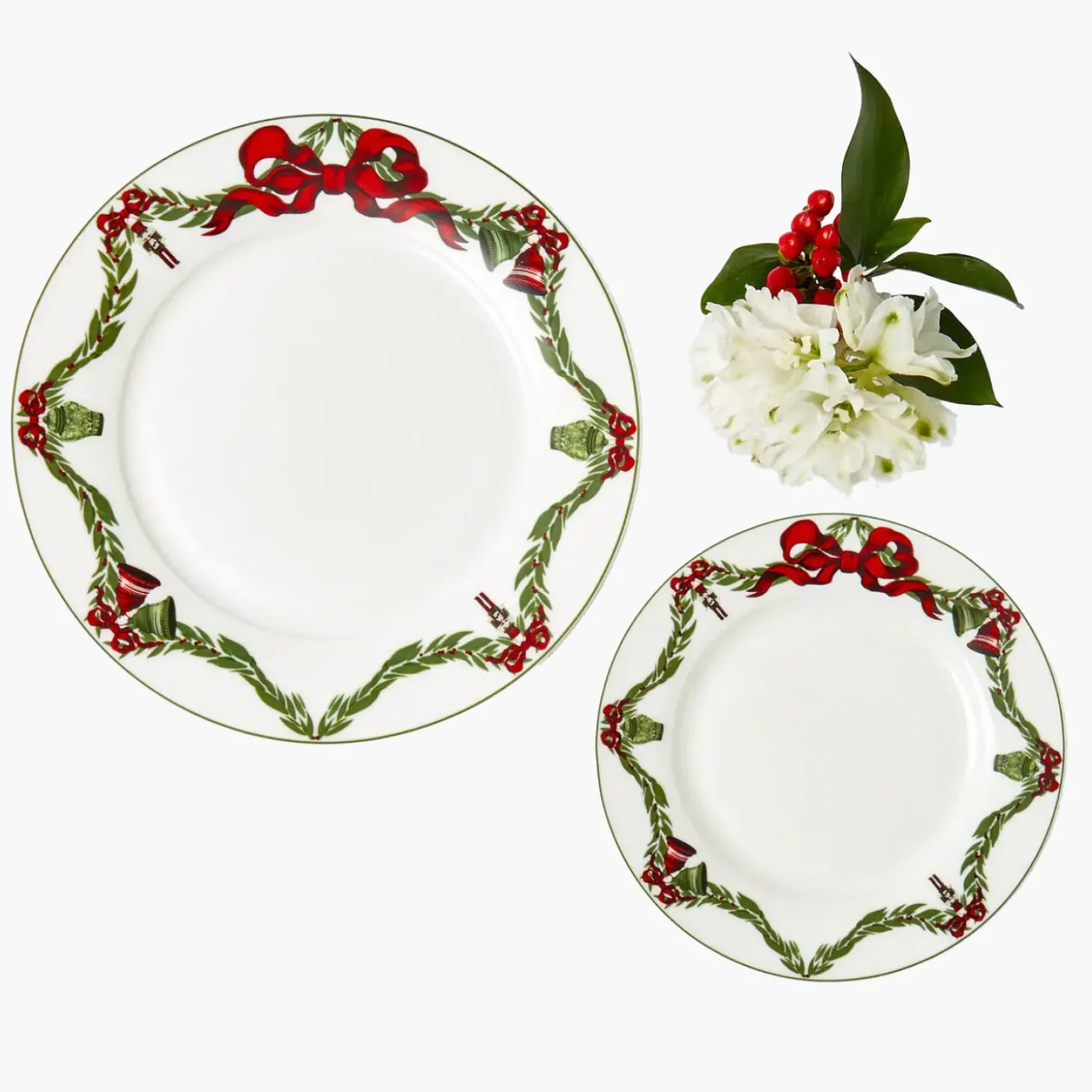 Christmas Garland Starter Plate