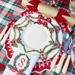 Christmas Garland Starter Plate