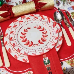 Christmas Wreath Glasses (Set of 4)