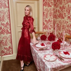 Claudette Toile Tablecloth