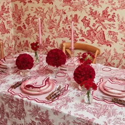 Claudette Toile Tablecloth