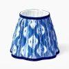 Cobalt Ikat Lampshade (18cm)