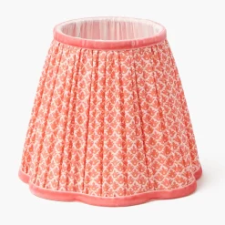 Coral Lotus Lampshade (18cm)