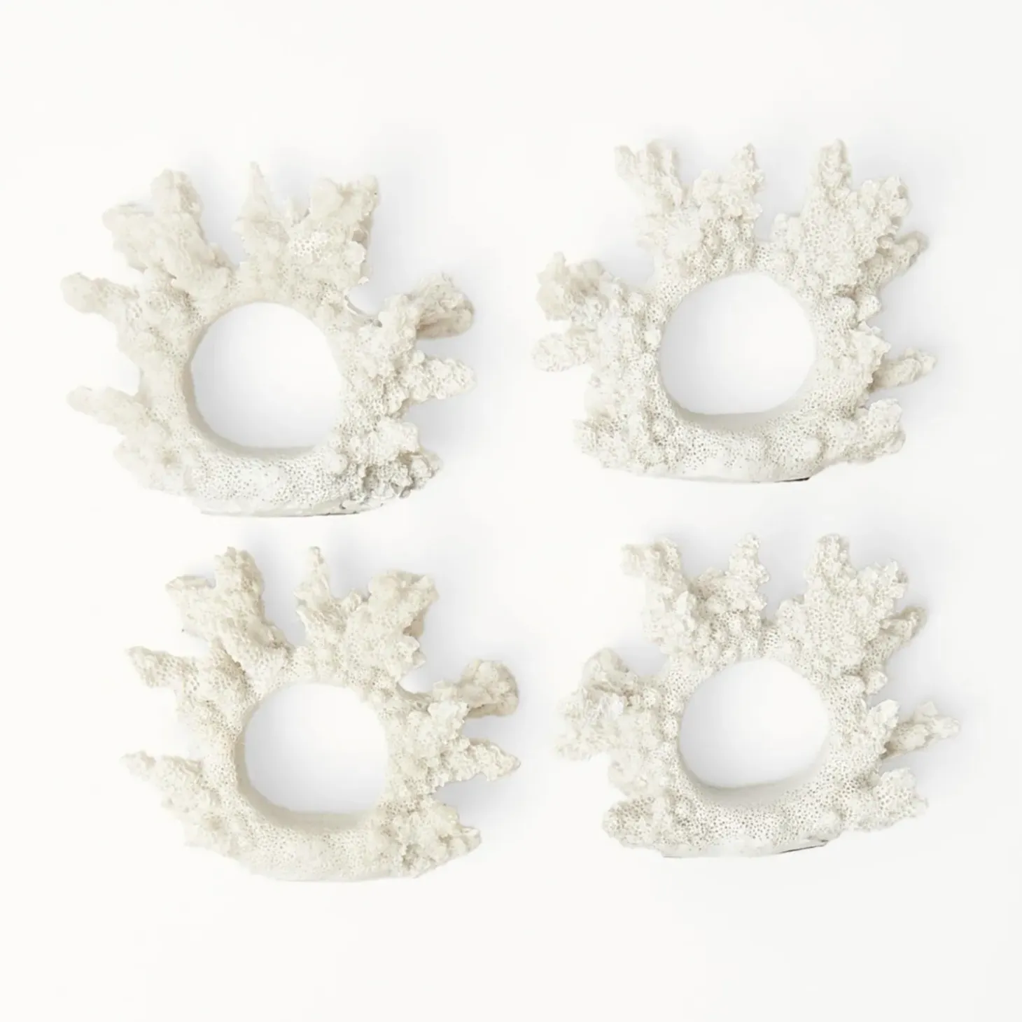 Coral Napkin Ring (Set of 4)