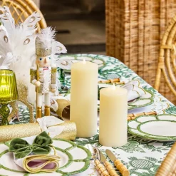 Cream LED Pillar Candle Set (Set of 4)