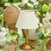 Cream Pleated Lampshade (22cm)