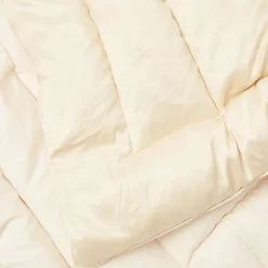 Cream Silk Eiderdown