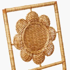 Daisy Rattan Chair with Pavilion Cushion