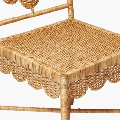 Daisy Rattan Chair with Pavilion Cushion