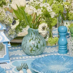 Dappled Glass Vases (Set of 3)