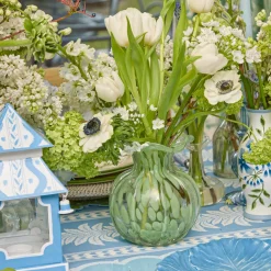 Dappled Glass Vases (Set of 3)