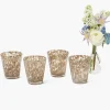 Dappled Sand Glasses (Set of 4)