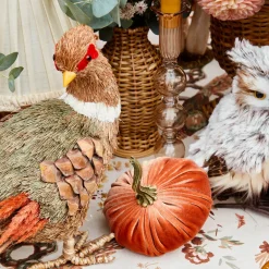 Decorative Raffia Pheasant (Pair)
