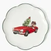 Driving Home for Christmas Dinner Plate