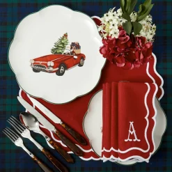 Driving Home for Christmas Dinner Plate