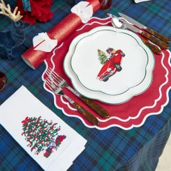 Driving Home for Christmas Dinner Plate