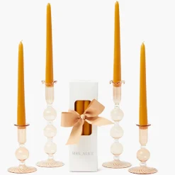 Eden Chestnut Candle Set (Mustard)