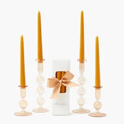 Eden Chestnut Candle Set (Mustard)