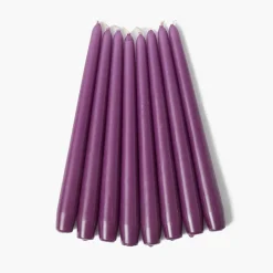 Eden Purple Ribboned Candle Set