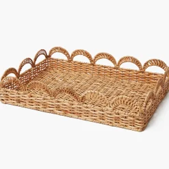 Elena Rattan Tray
