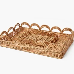 Elena Rattan Tray