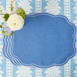 Eloise Blue Placemats (Set of 4)