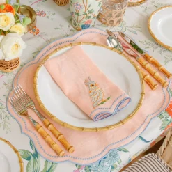 Eloise Coral & Blue Placemats (Set of 4)