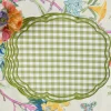 Eloise Green Gingham Placemats (Set of 4)