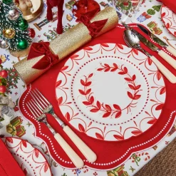 Eloise Red Placemats (Set of 4)