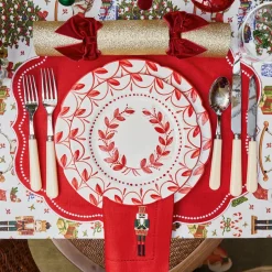 Eloise Red Placemats (Set of 4)