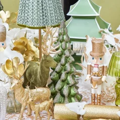 Emerald Glass Christmas Tree (Pair)