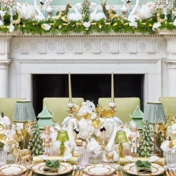 Emerald Glass Christmas Tree (Pair)