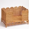 Ethel Rattan Dog Bed