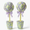 Fabric Easter Egg Tree (Pair)