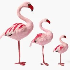 Faye Flamingo (Pair) - 46cm