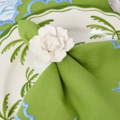 Fiore Porcelain Napkin Rings (Set of 4)