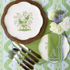 Fleur Green Napkins (Set of 4)