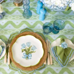 Fleur Green Napkins (Set of 4)