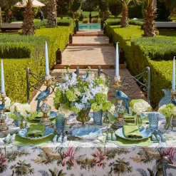 Fleur Green Placemats (Set of 4)