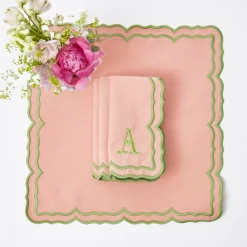 Fleur Pink Napkins (Set of 4)