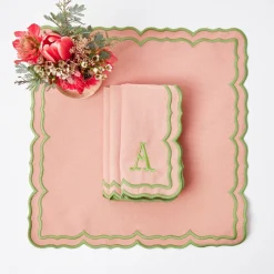 Fleur Pink Napkins (Set of 4)