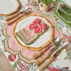 Fleur Pink Napkins (Set of 4)