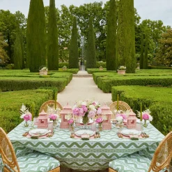 Fleur Pink Placemats & Napkins (Set of 4)