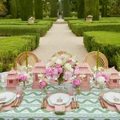 Fleur Pink Placemats & Napkins (Set of 4)