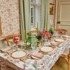 Fleur Pink Placemats & Napkins (Set of 4)
