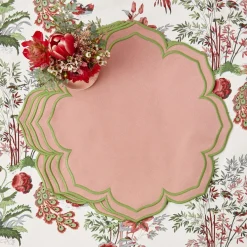 Fleur Pink Placemats (Set of 4)