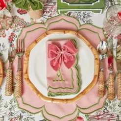 Fleur Pink Placemats (Set of 4)